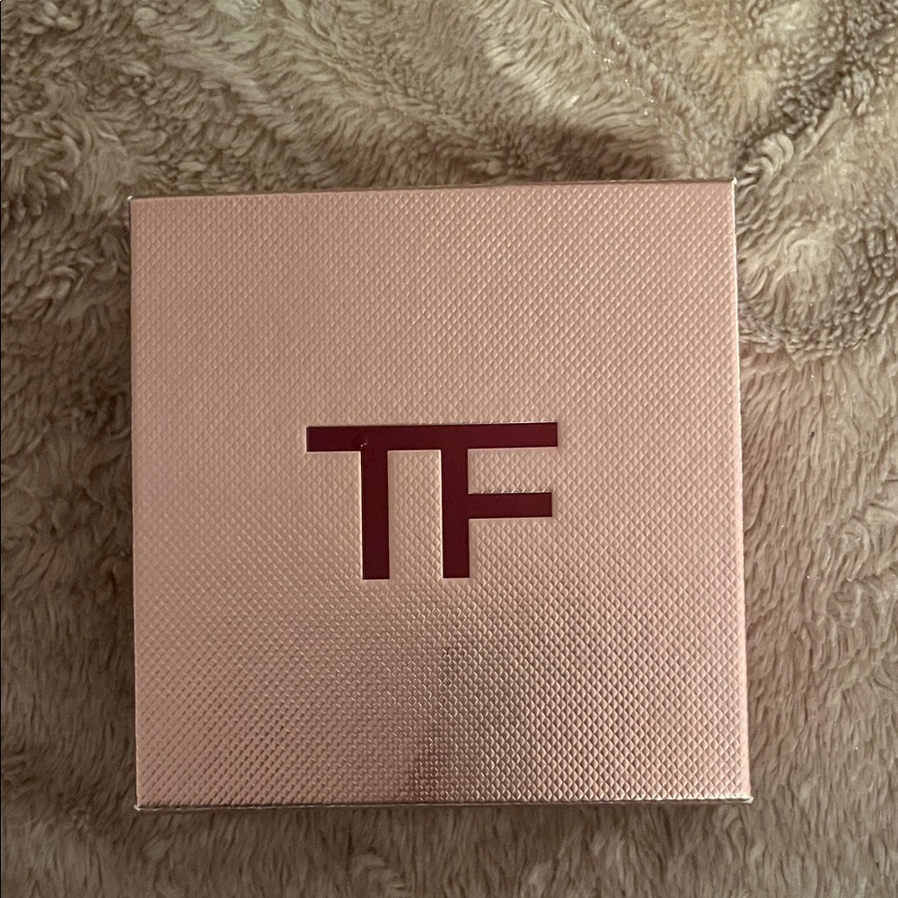 NWOT- Tom Ford Metallic Rose Box